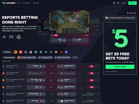 Luckbox: Esport betting for esports fans.